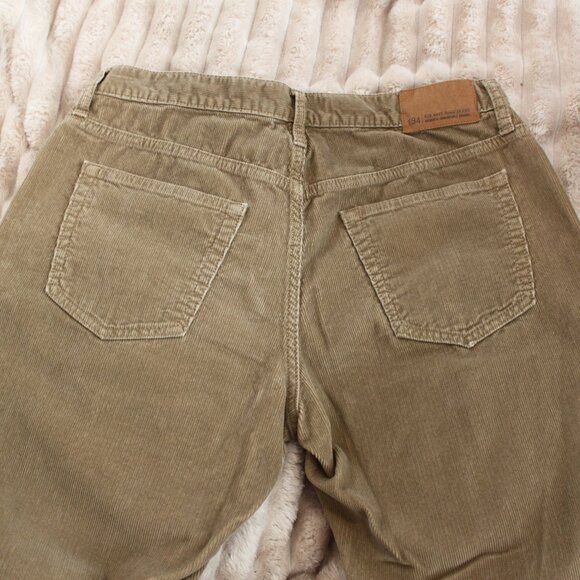 Old Navy Khaki Colored Corduroy Men's Pants Loose Fit Sz 33x34 - Picture 5 of 8